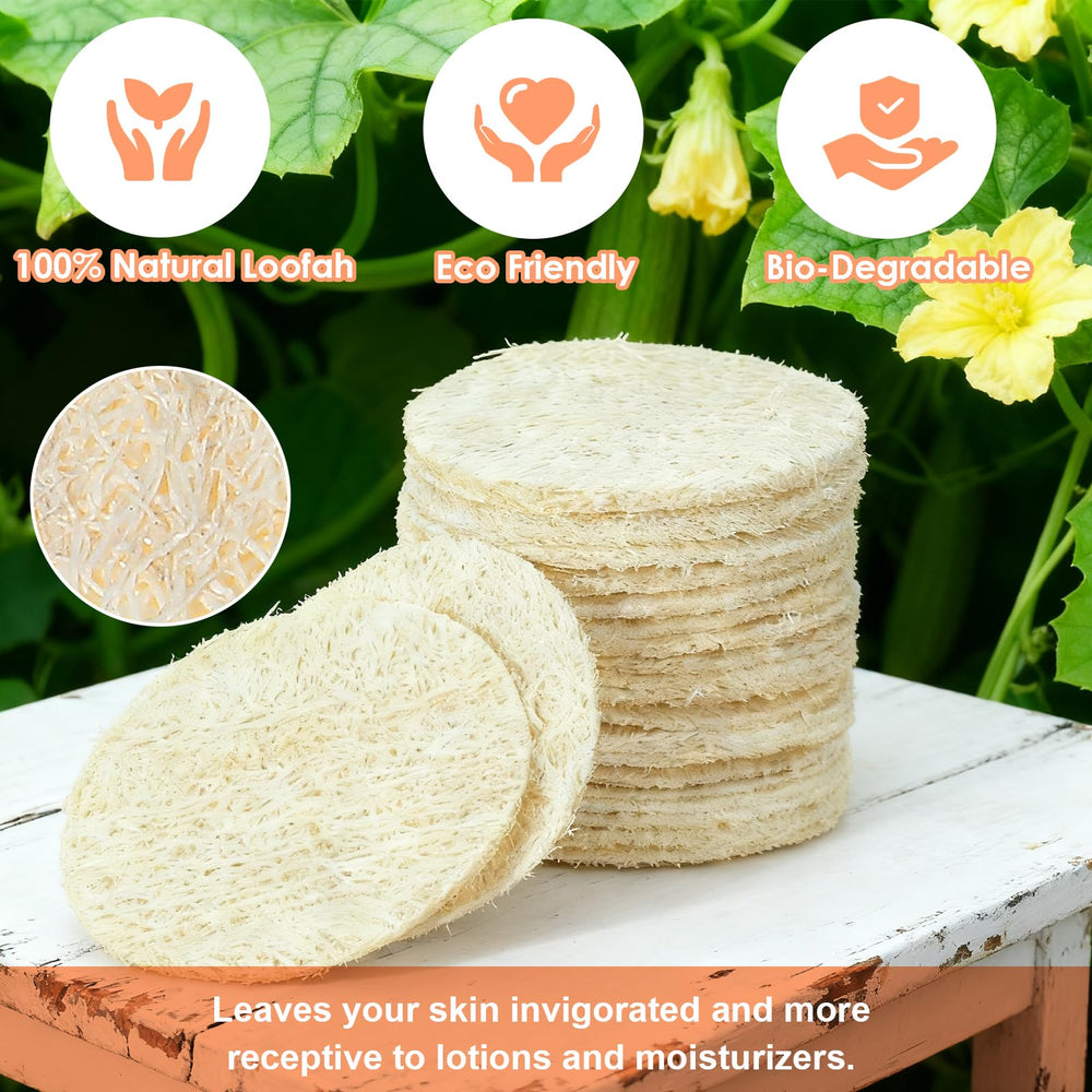 Nogeqi loofah pad for pre shave prep and smoother skin.