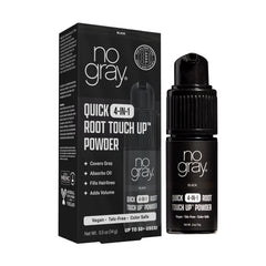 No Gray Quick 4-in-1 powder pump enables instant coverage with mess-free root touch-up.