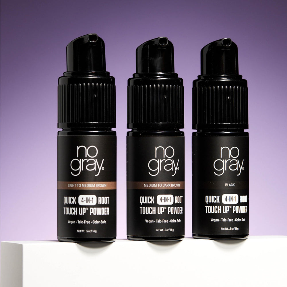 No Gray quick touch-up between salon visits for fuller, natural results.