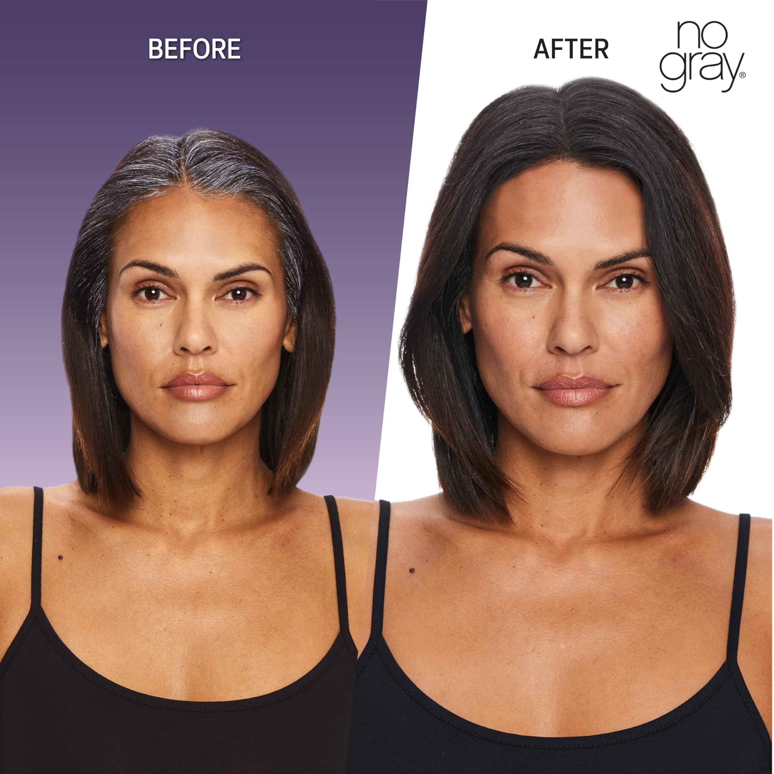 No Gray root-lift adds volume without stiffness for a fuller look.