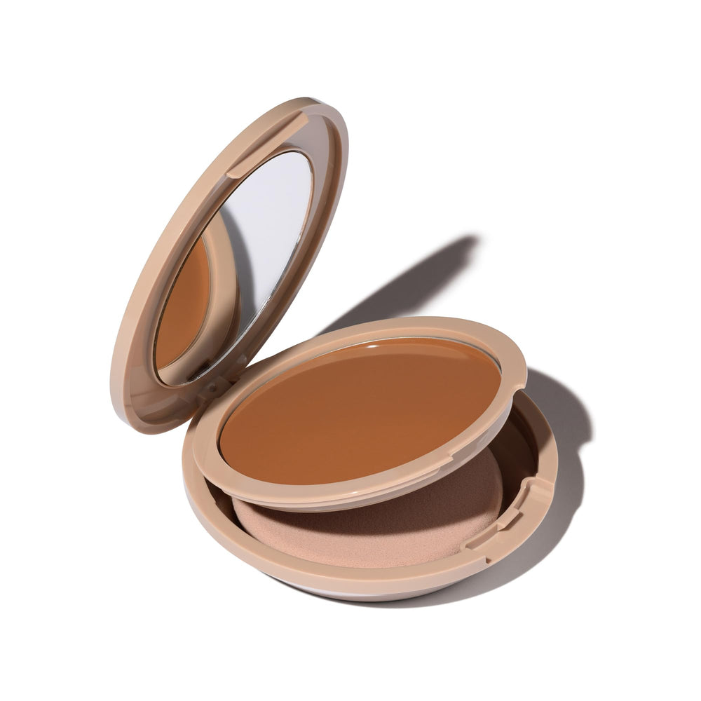 Nomakeupmakeup foundation Mocha bottle showing weightless coverage for a natural look