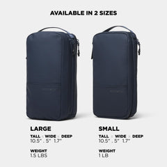 NOMATIC Toiletry Bag small compact design fits in carry-on and suitcase.