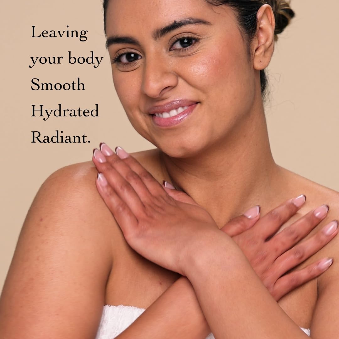 Nopalera Cactus Body Polish Tangerine texture close-up highlights exfoliating particles.