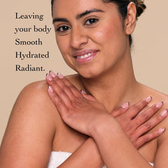 Nopalera Cactus Body Polish Tangerine texture close-up highlights exfoliating particles.