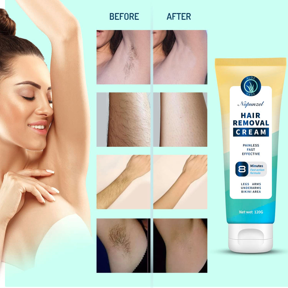 NOPUNZEL legs depilation demonstrates quick, comfortable results