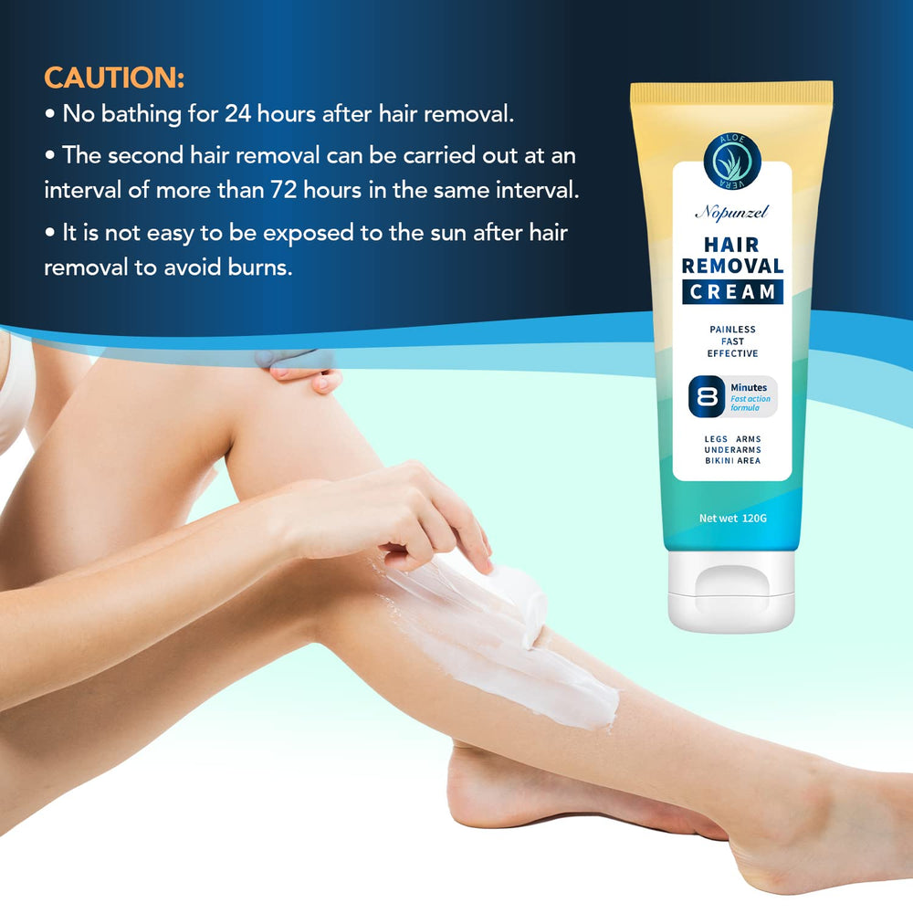 NOPUNZEL underarms depilation for smooth skin