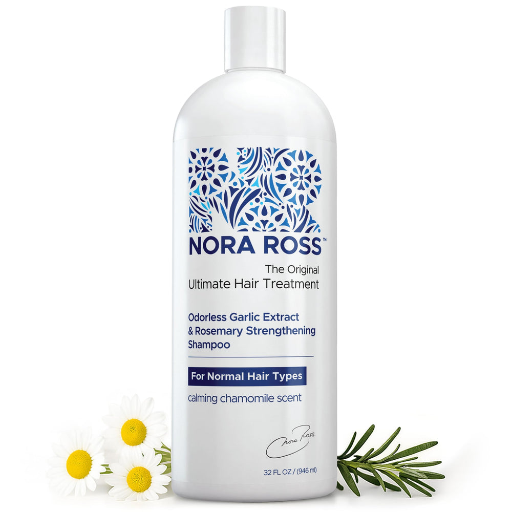 Nora Ross 32oz bottle on shelf suggests long-lasting value