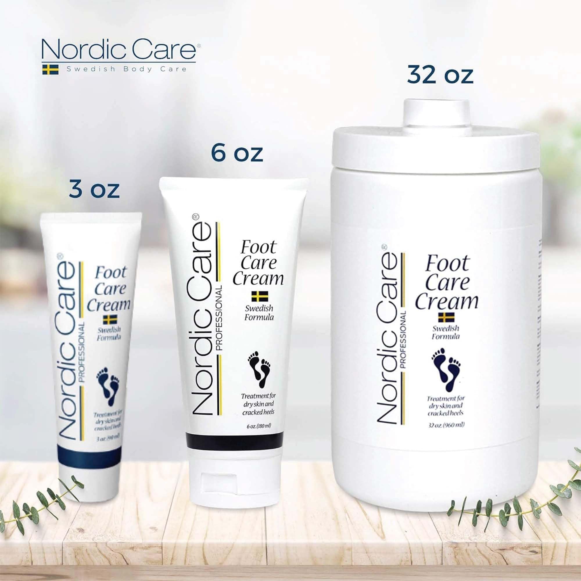 Nordic Care Foot Care Cream ingredients include urea, glycerin, lactic acid