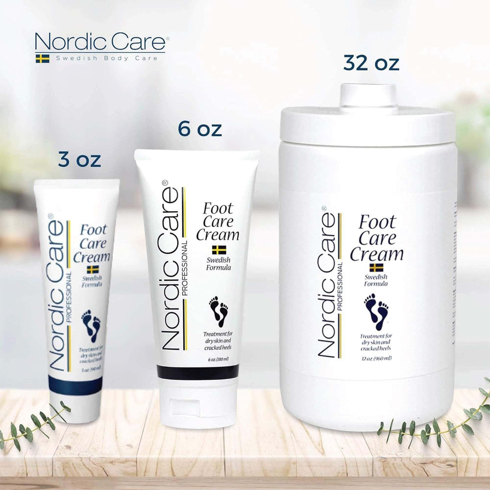 Nordic Care Foot Care Cream ingredients include urea, glycerin, lactic acid