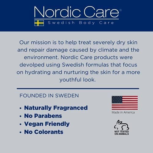 Packaging label of Nordic Care Foot Care Cream