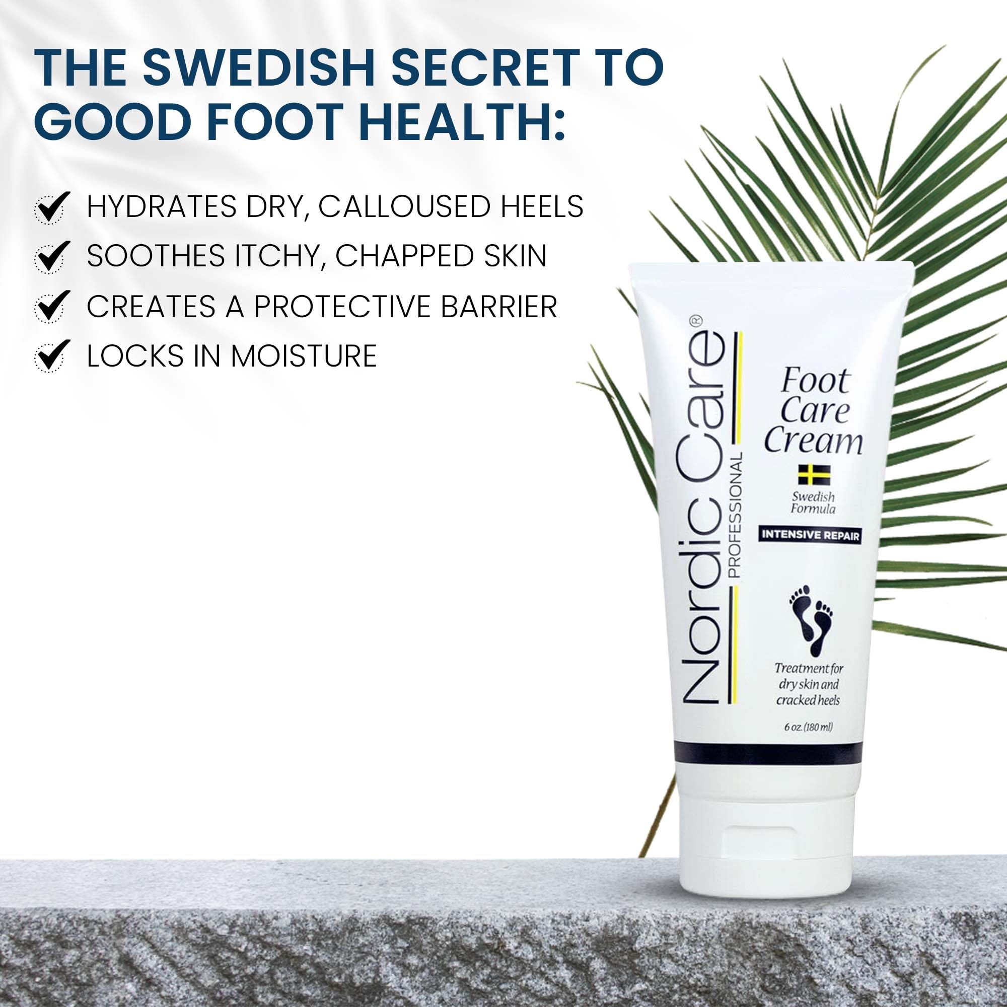 Moisturized feet after use suggest renewed softness and smoothness.