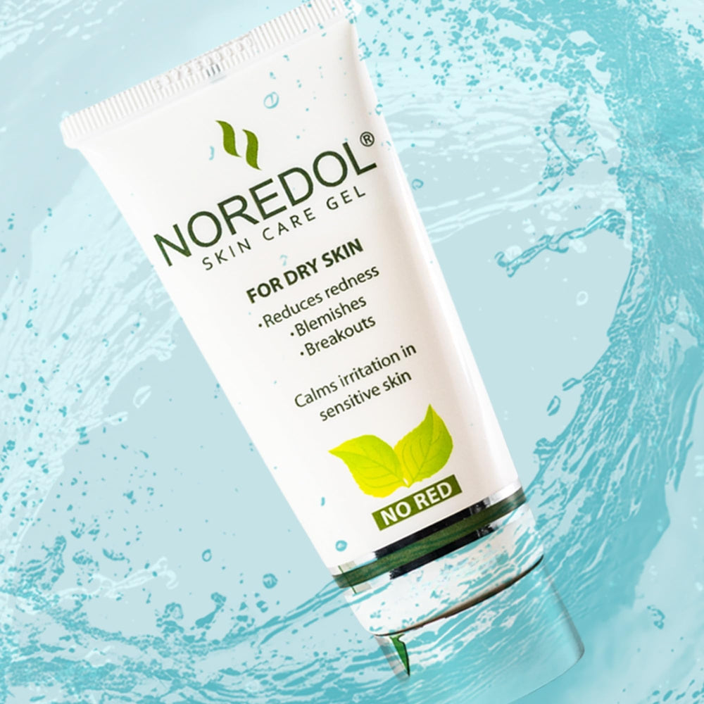 Noredol ingredients panel highlighting Aloe Vera and Panthenol for soothing care