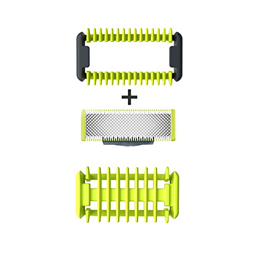 Norelco OneBlade long-hair trimming demonstrates efficiency.