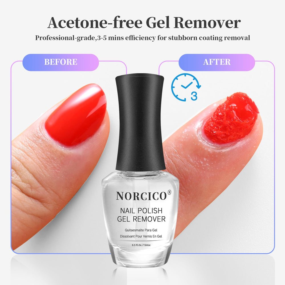 NORCICO remover kit compact case for at-home salon setup.