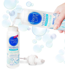 Bedside care scenario featuring No-Rinse for seniors.