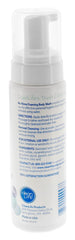 Close-up of foam application with No-Rinse Foaming Body Wash for quick cleansing.