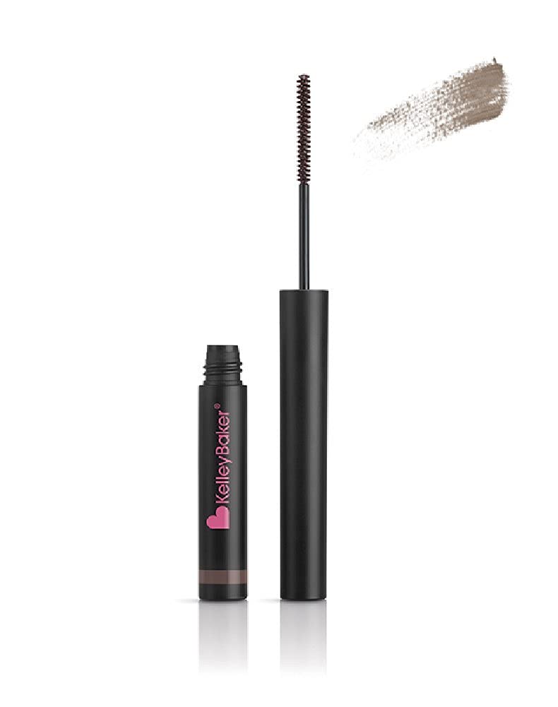 Kelley Baker Tinted Brow Gel Blonde with precision micro applicator for natural, defined brows.