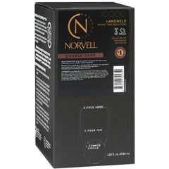 Norvell Premium Spray Tan Double Dark bottle close-up showing rich bronze color