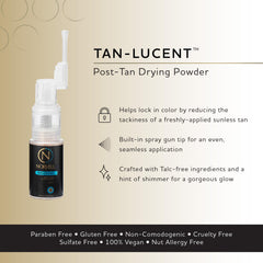 Norvell Tan-Lucent being applied to set a smooth, even tan finish.