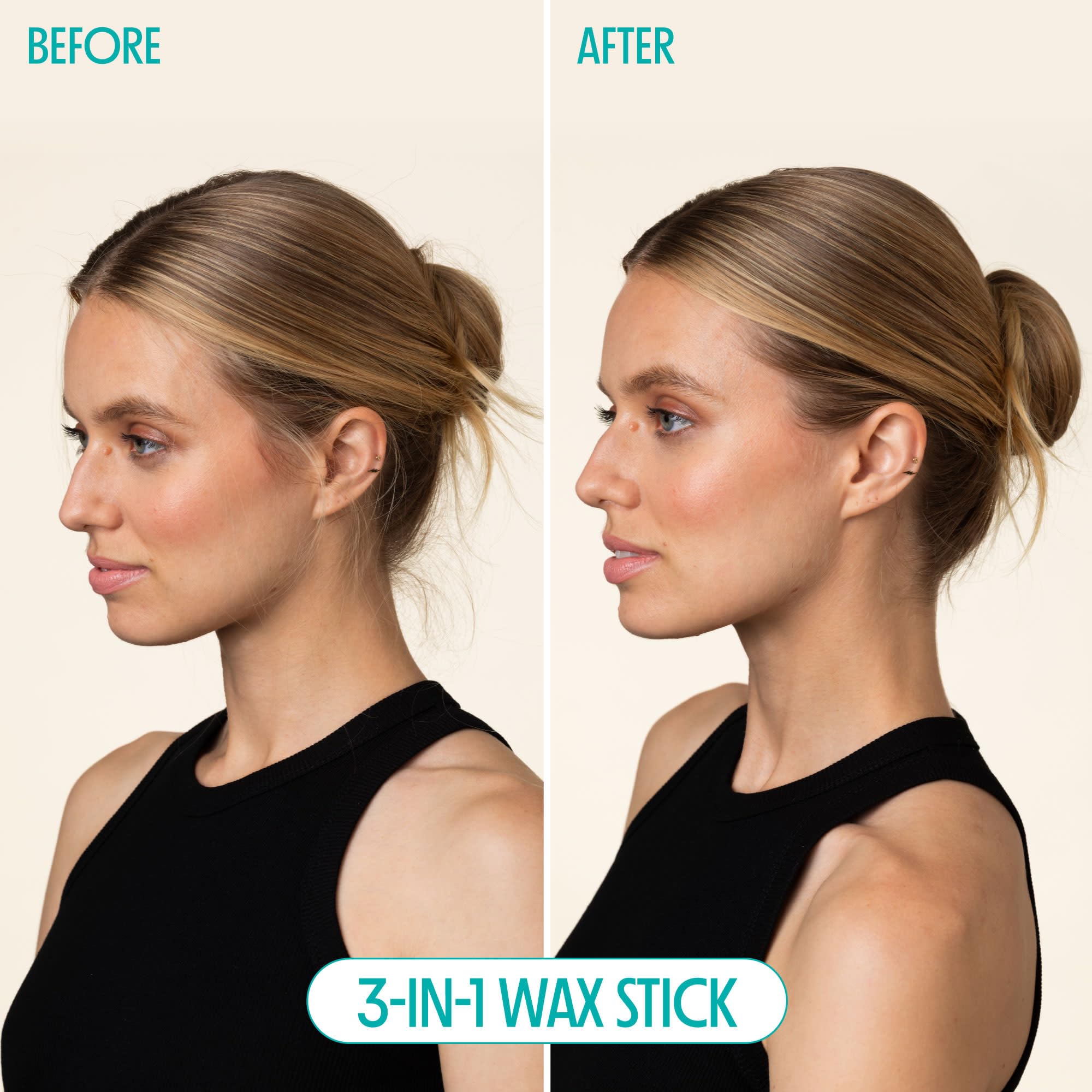 Not Your Mother's All Eyes On Me styling cream dispensing a soft, moisturized finish