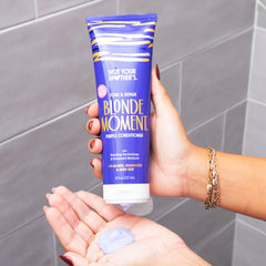 Not Your Mother's Blonde Moment 2-pack display highlighting value and cleansing duo