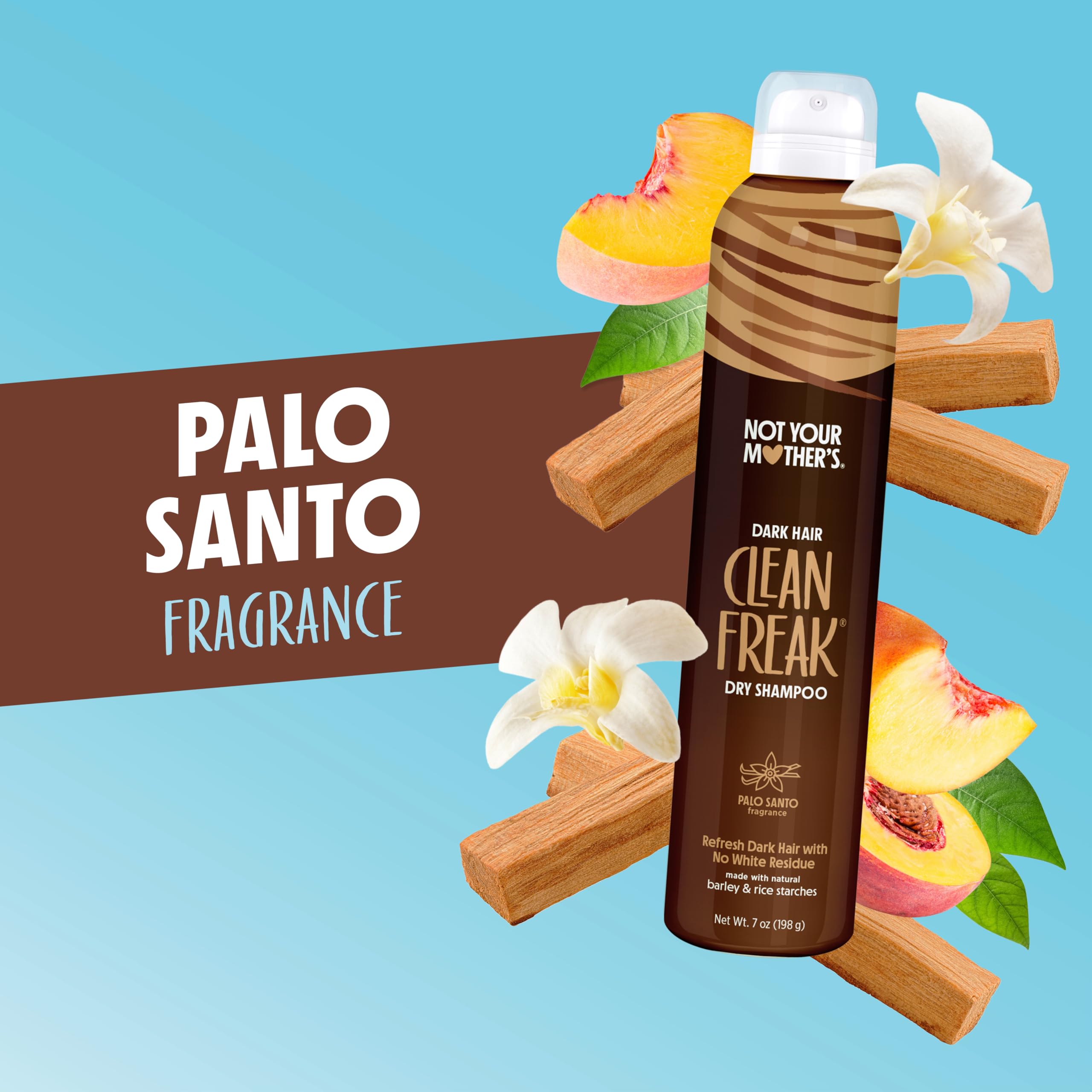 Not Your Mother's Clean Freak barley-rice starch blend soaks up oil quickly.