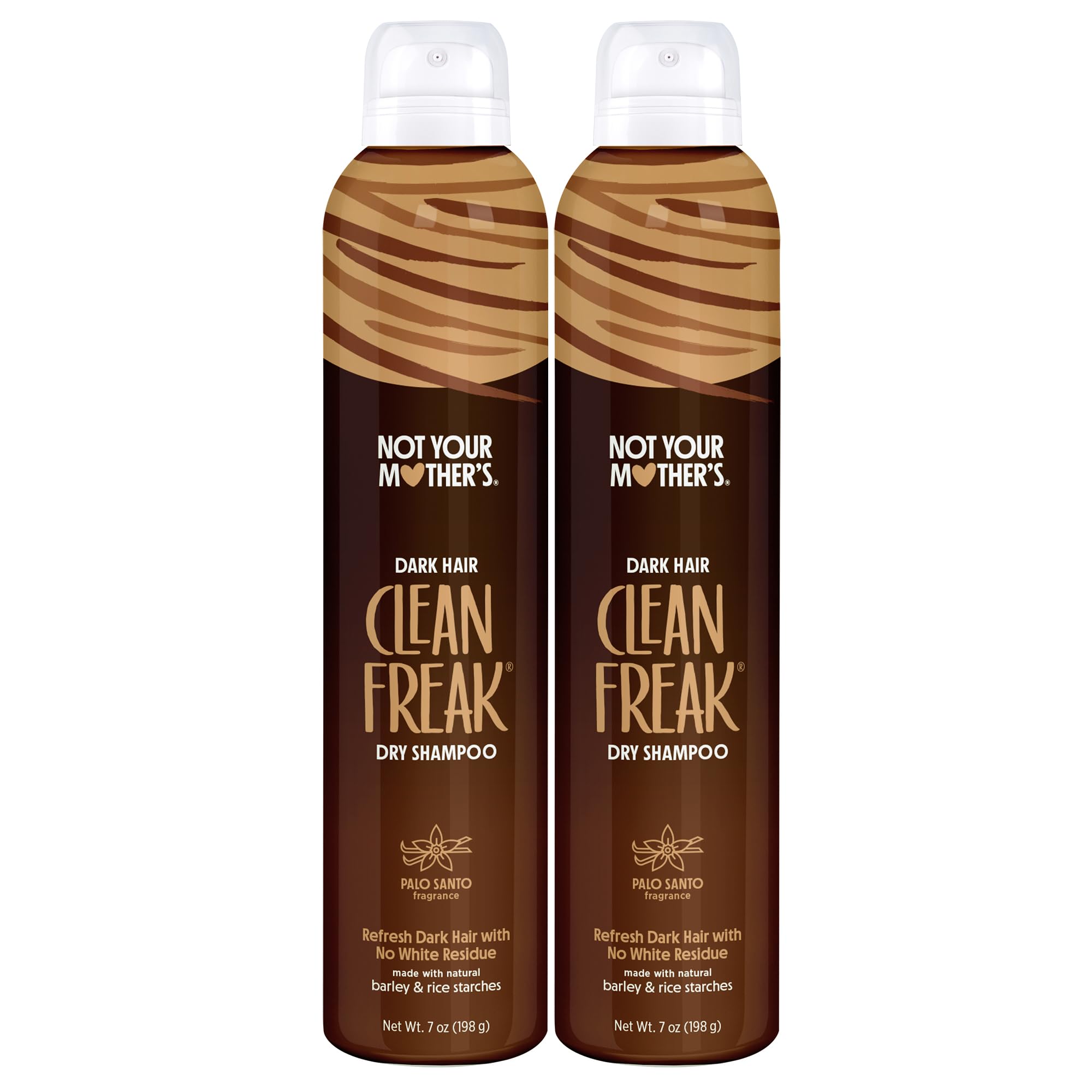 Not Your Mother's Clean Freak bottle-pour demonstrates quick oil absorption for busy mornings.