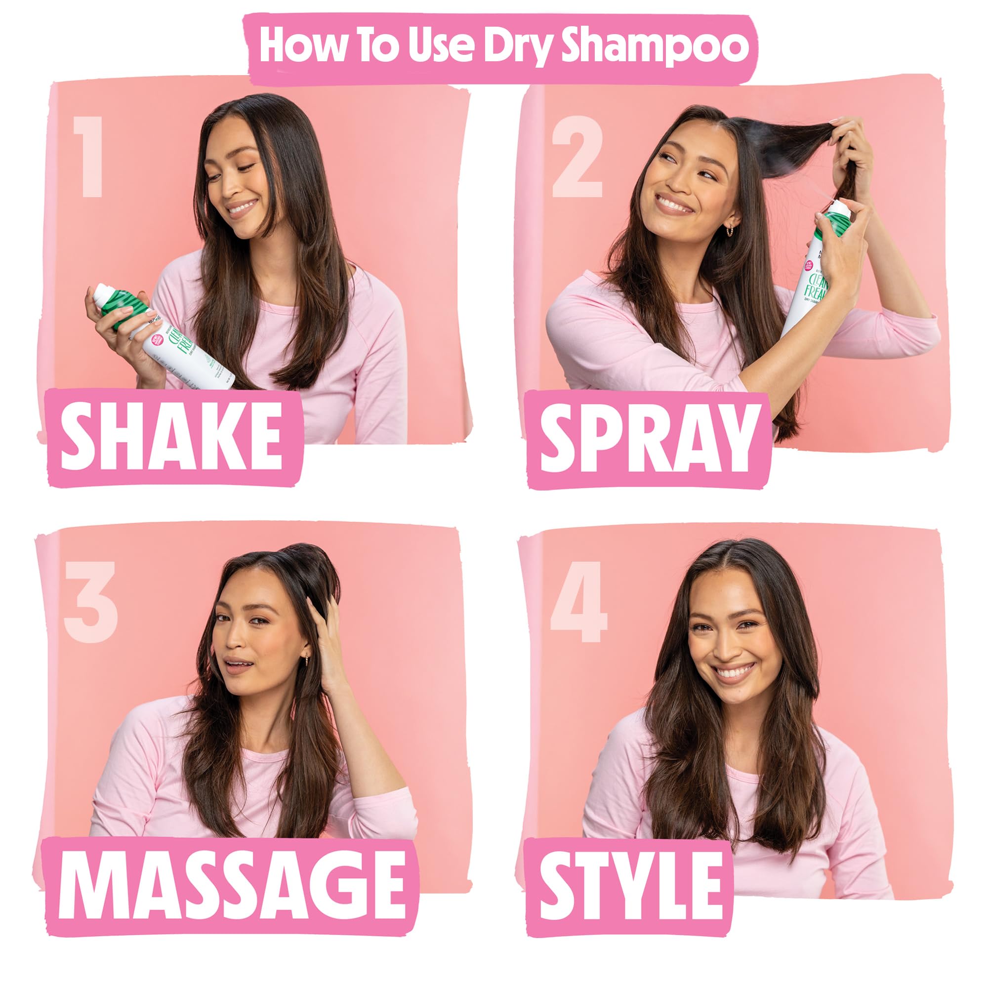 Not Your Mother's Clean Freak color-treated safe formula for dyed hair.