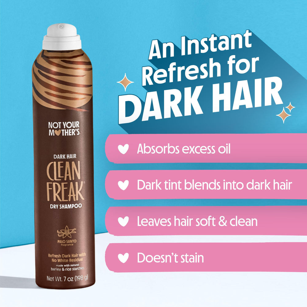 Not Your Mother's Clean Freak no-residue finish leaves roots refreshed.