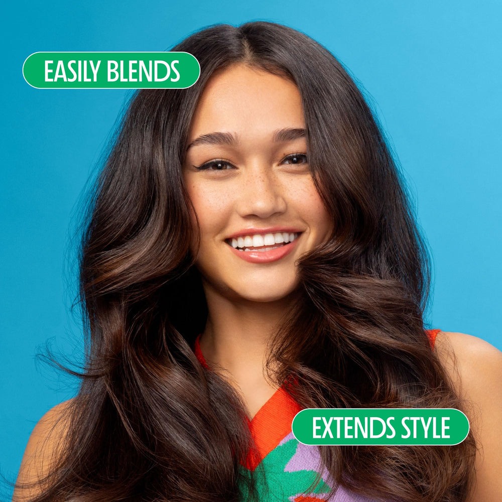 Not Your Mother's Clean Freak Dry Shampoo powdery texture brushes through for natural hold