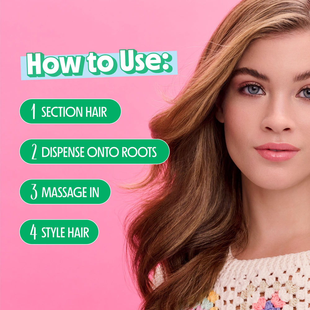 Not Your Mother's Clean Freak Dry Shampoo powder is talc-free and gentle on sensitive scalps