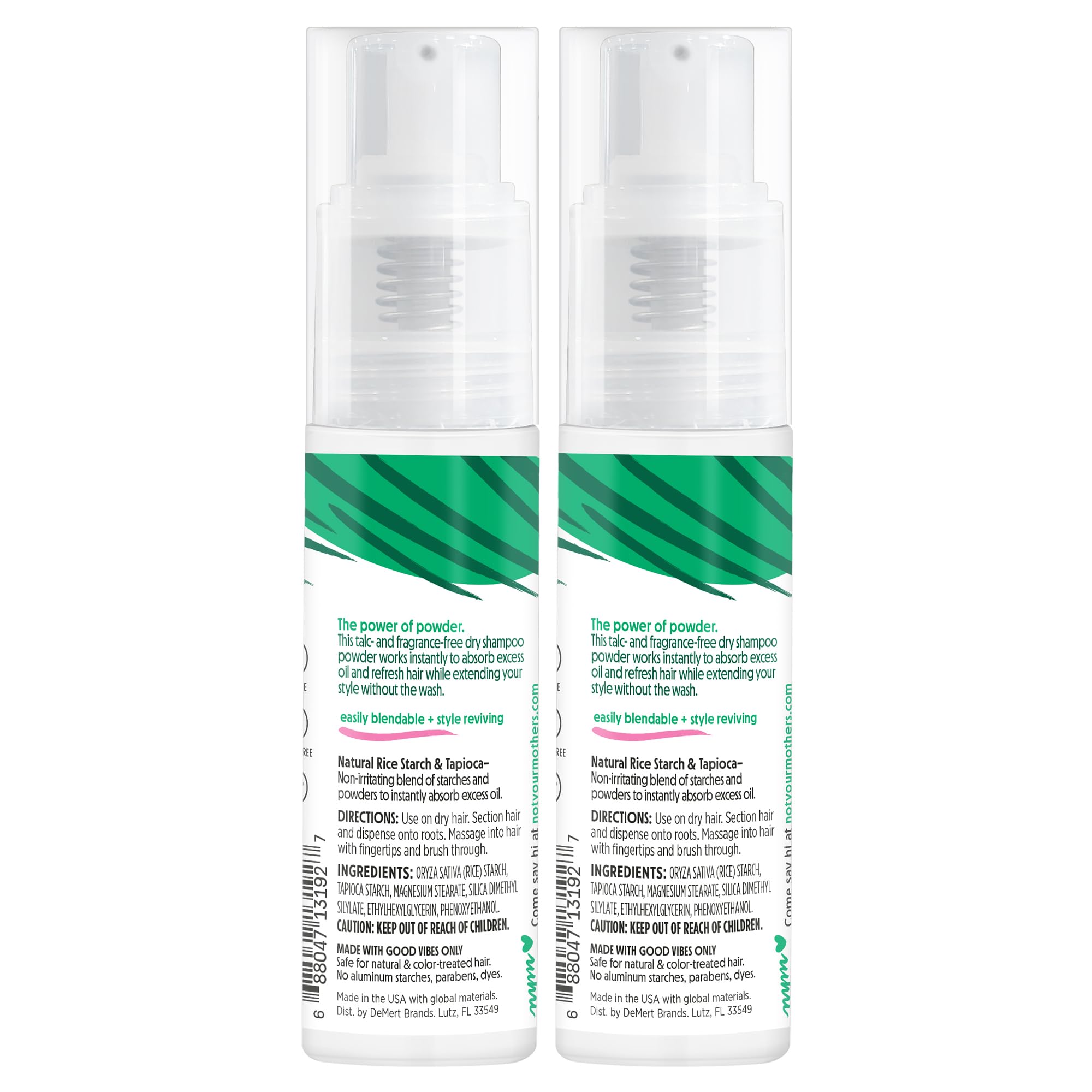 Not Your Mother's Clean Freak Unscented formula leaves hair soft with no chalky residue