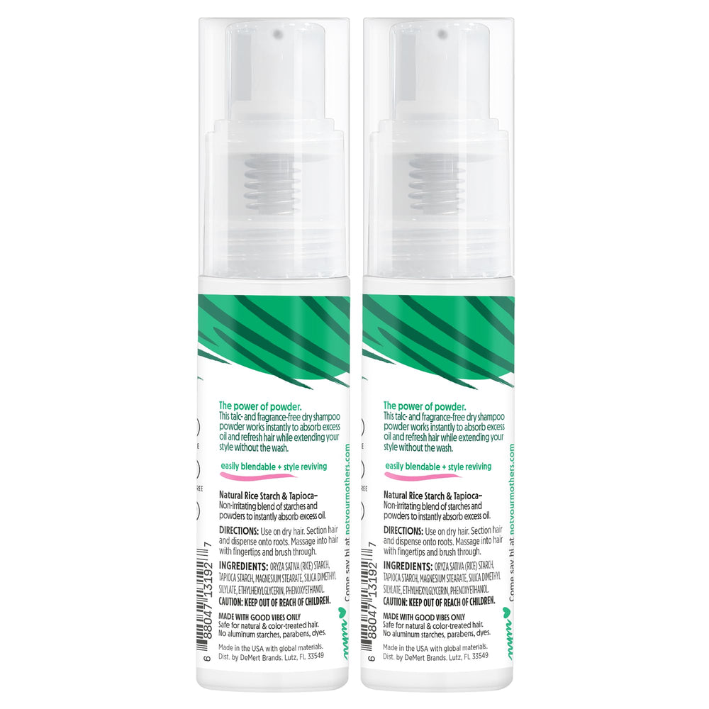 Not Your Mother's Clean Freak Unscented formula leaves hair soft with no chalky residue