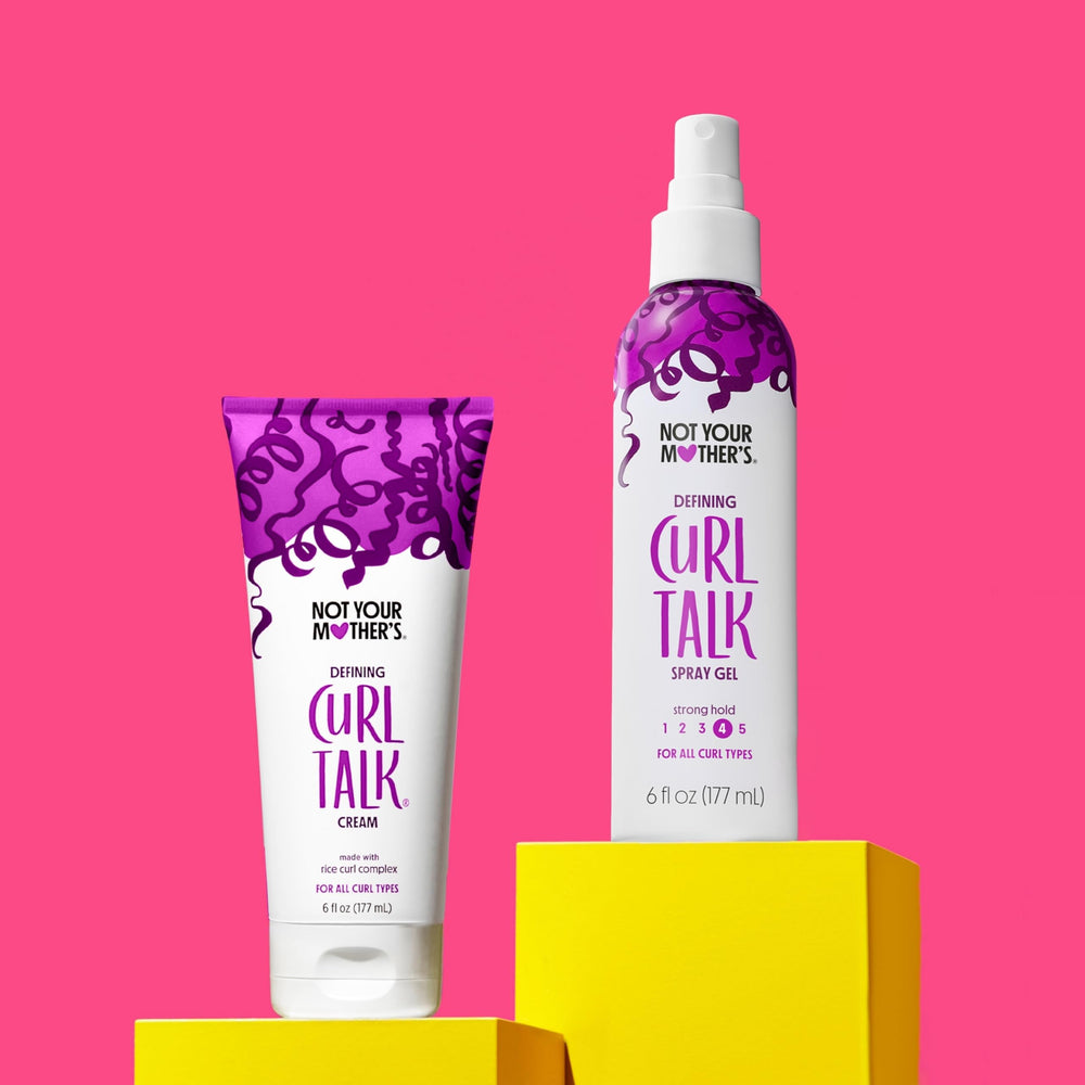 Not Your Mother's Curl Talk 2-pack box showing value and versatility.