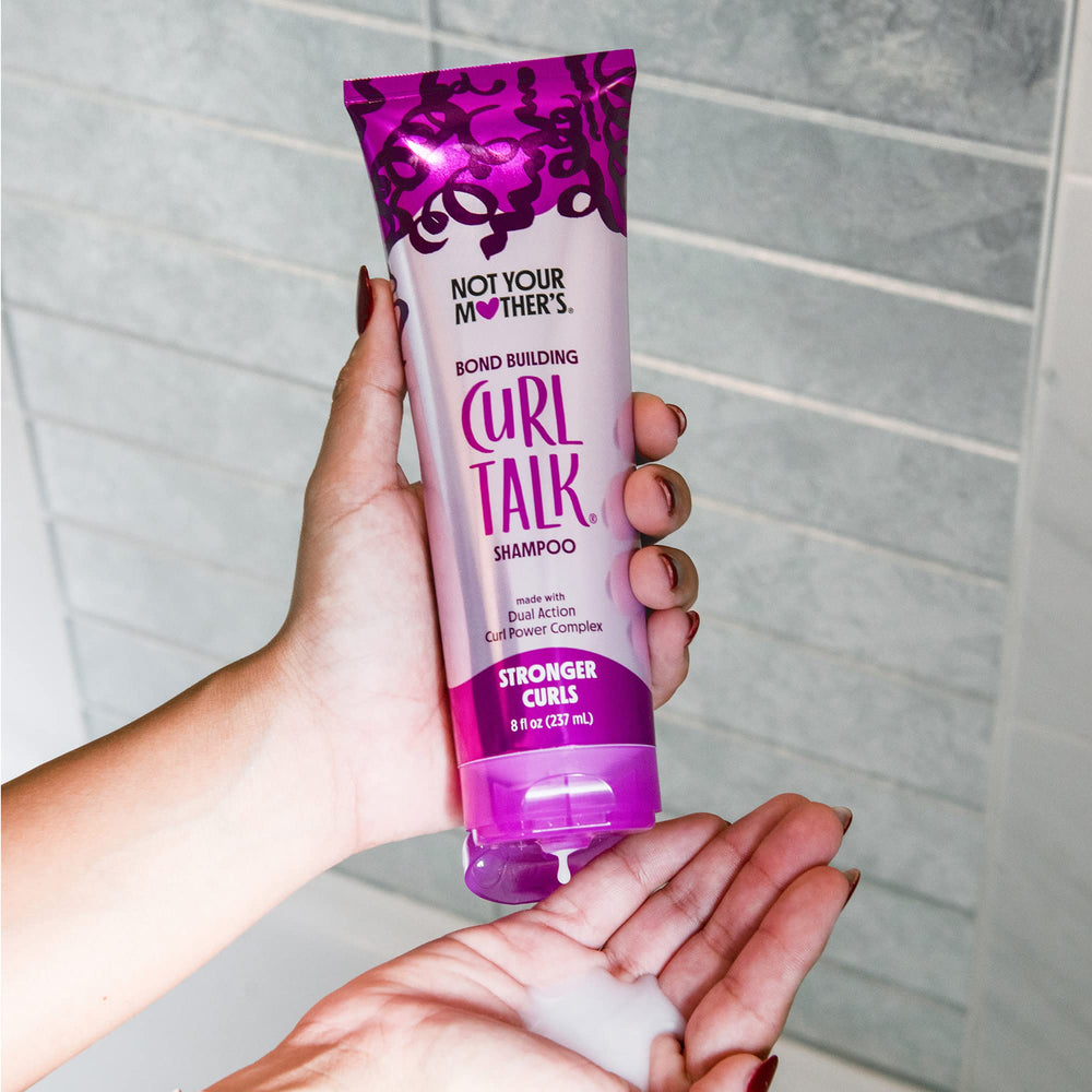 Not Your Mother's Curl Talk Bond Building 2-pack on store shelf.