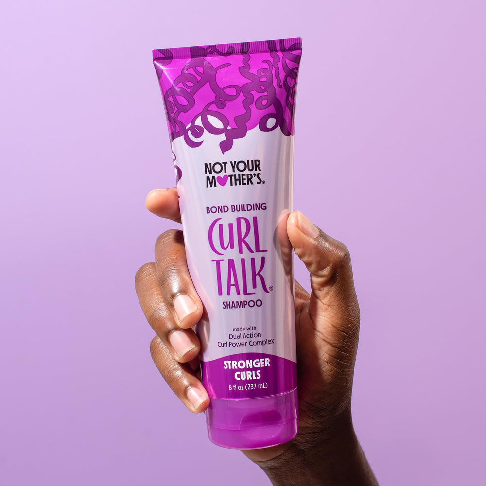 Not Your Mother's Curl Talk Bond Building Shampoo citrus jasmine hint.