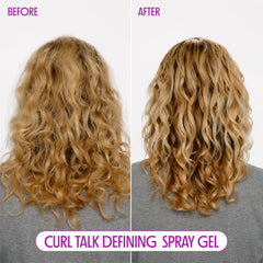 Not Your Mother's Curl Talk Defining Cream with citrus jasmine scent for refreshing styling.