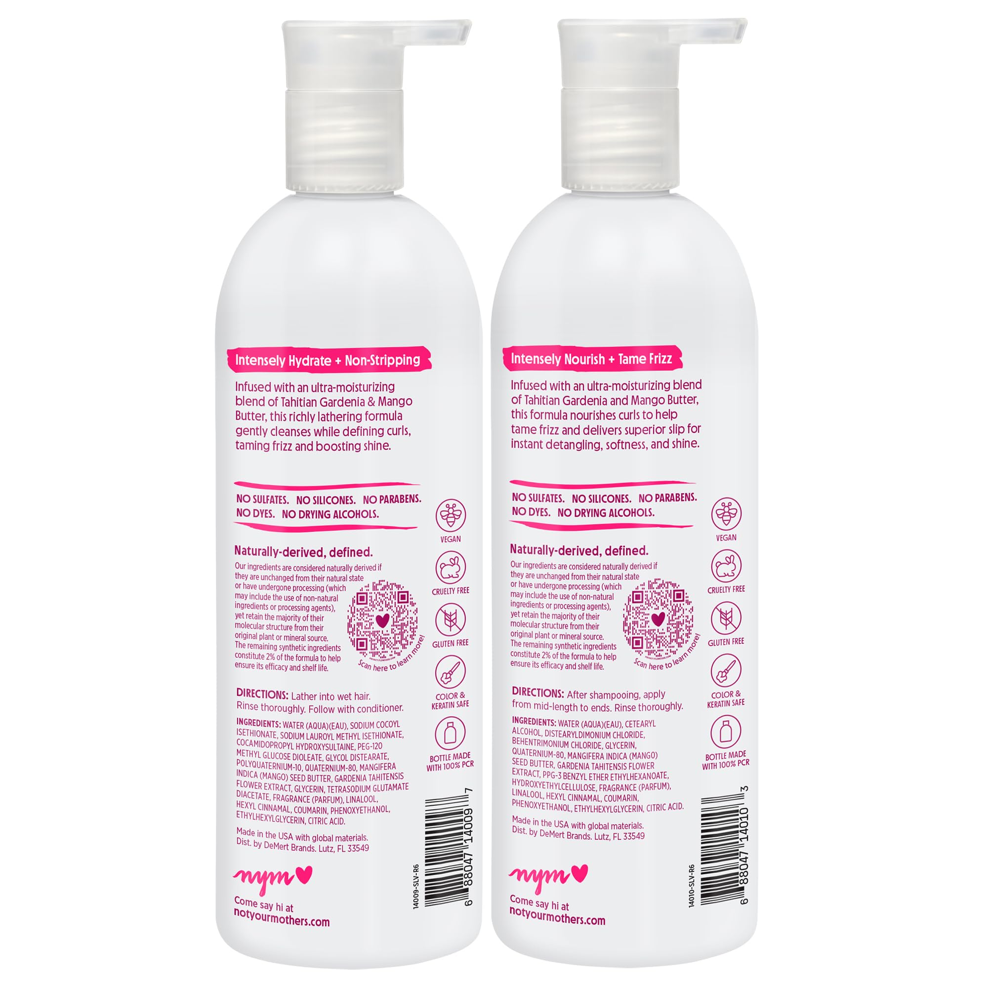 Not Your Mother's Naturals 2-pack box and bottles display convenient duo.