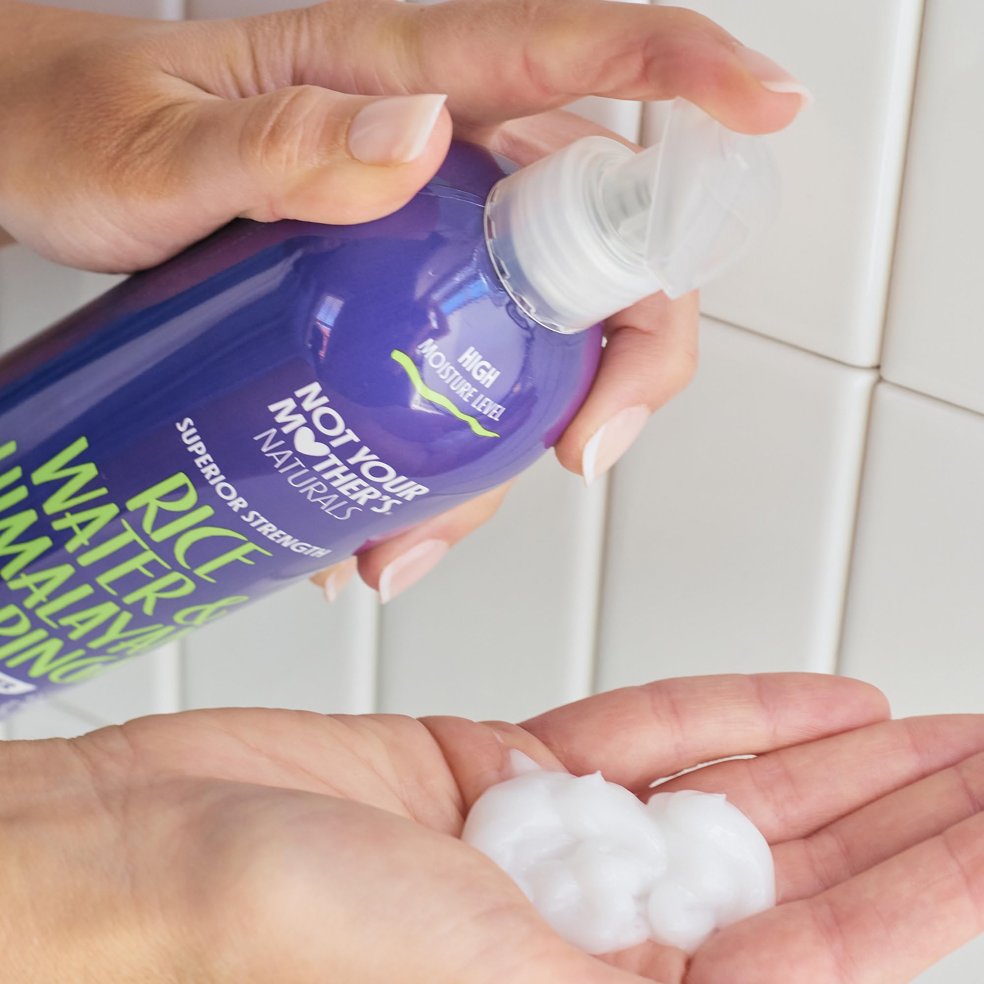 Not Your Mother's Naturals floral fragrance bottle evokes fresh scent