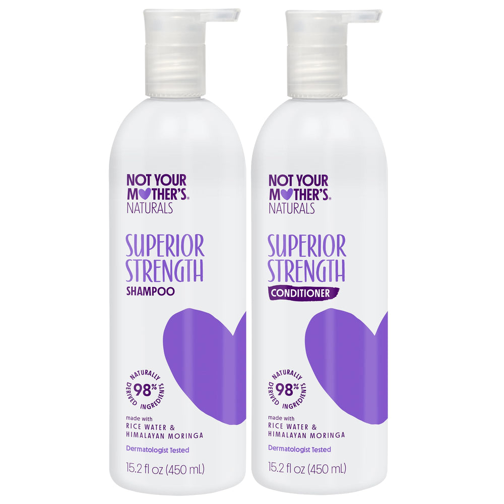 Not Your Mother's Naturals Superior Strength Shampoo bottle for gentle cleansing and moisture