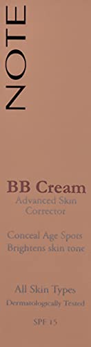 NOTE BB Cream No.01 applying on face for even-toned, light to medium coverage