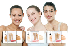NOTE BB Cream No.02 shade swatches on skin for natural color match