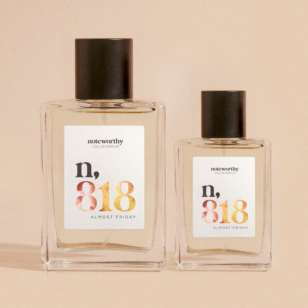 Noteworthy N-818 100ml packaging shown for gifting or personal use.