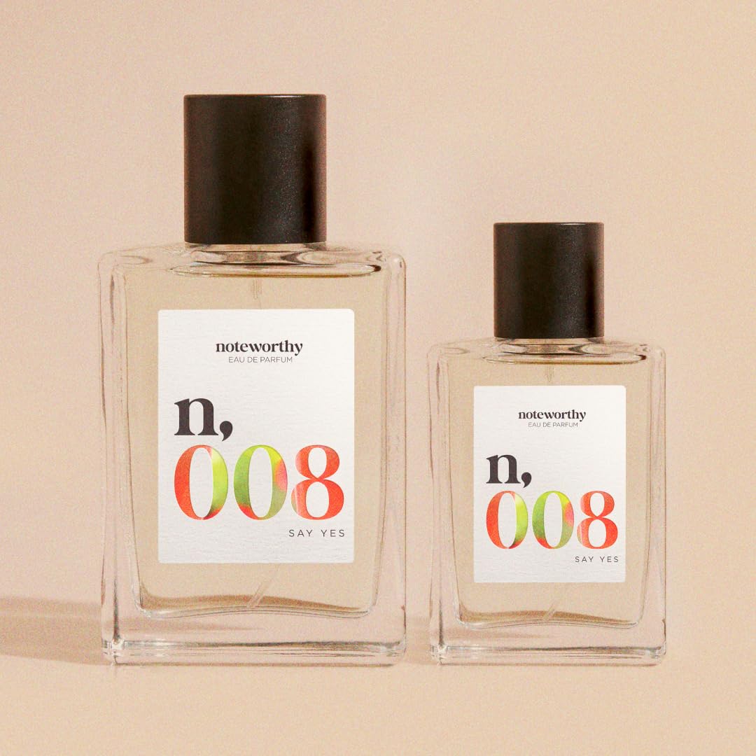 Noteworthy n,008 Say Yes amber hues evoke sophisticated warmth for evenings.