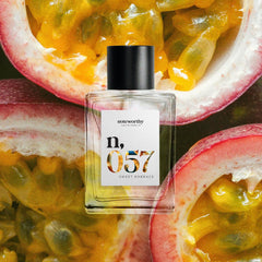 Noteworthy N057 Sweet Embrace vanilla-note illustration highlighting a warm, inviting scent