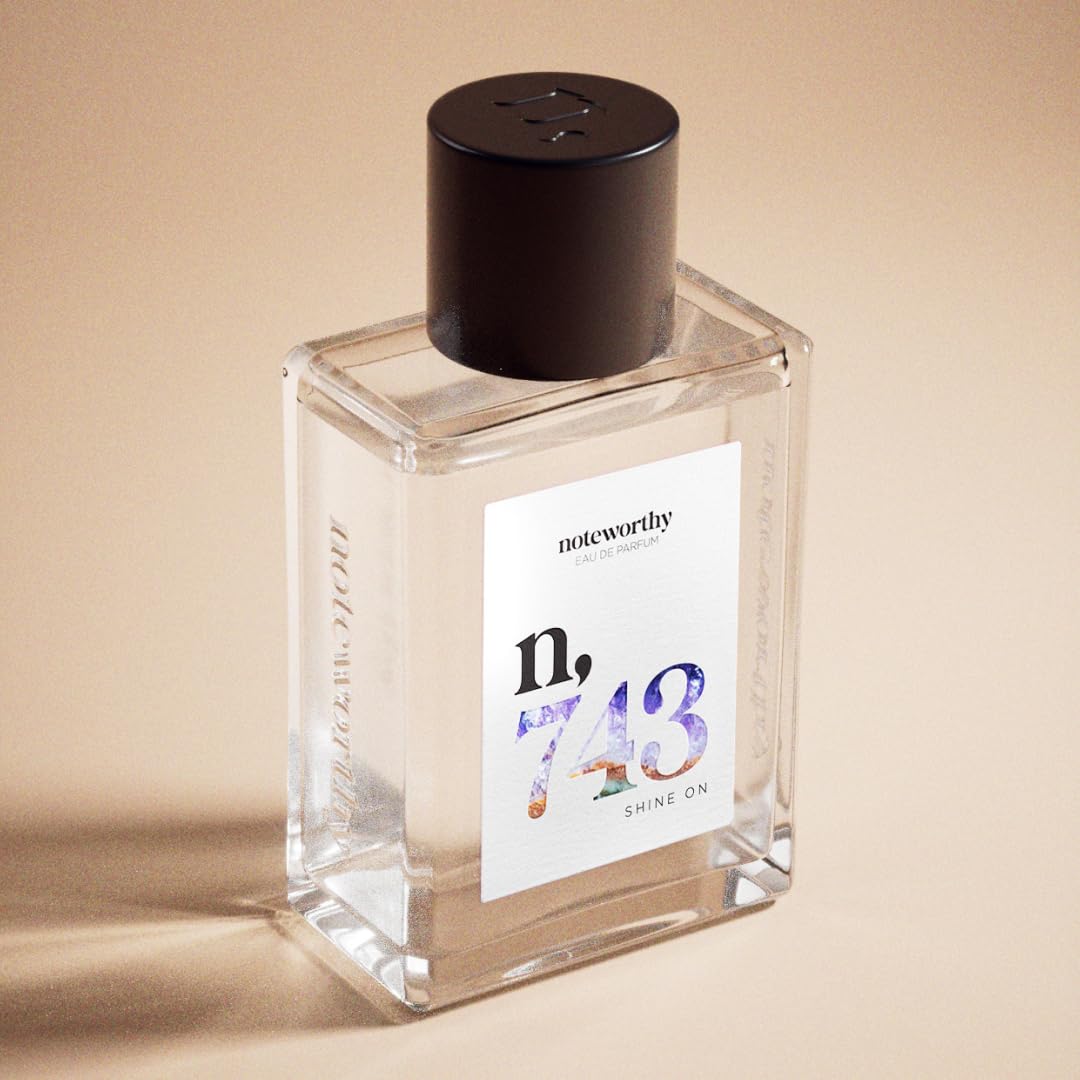 Noteworthy n743 Shine On gift-ready packaging close-up for impactful unboxing
