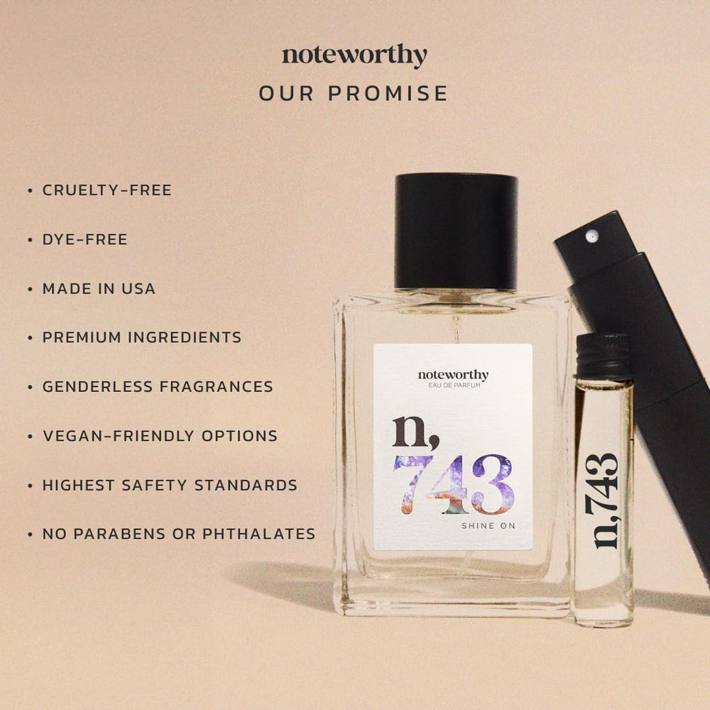 Noteworthy n743 Shine On top shot for refined first impression