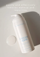 Nothing Fits But Oxygen Bomb pores cleansing effect reveals refined pores and a fresh feel.