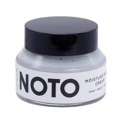 Noto Botanics Natural Moisture Riser Cream bottle delivering lightweight, fast-absorbing hydration.
