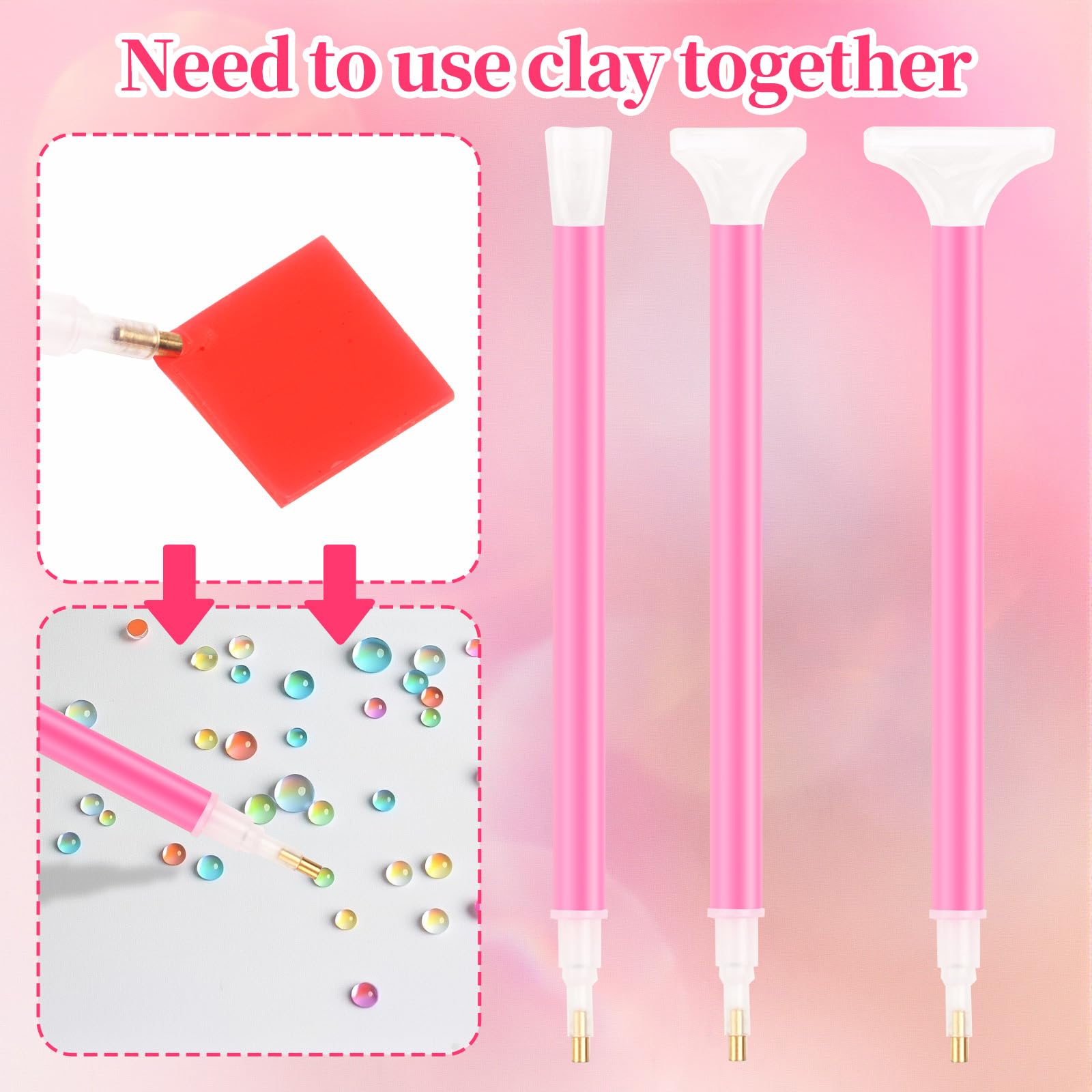 Notoke dual-ended dotting pens for flawless placements in manicure design